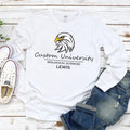 Custom College University Long Sleeve T-Shirt With Mascot, Personalized College Program Unisex Long Sleeve Shirt, Graduate 2026 Shirt