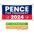 Mike Pence 2024 Banner Sign