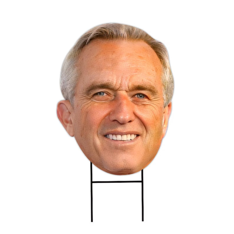 Robert F. Kennedy Jr. Face Yard Sign