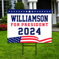 Marianne Williamson 2024 Yard Sign