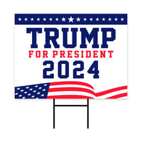 Donald Trump 2024 Yard Sign