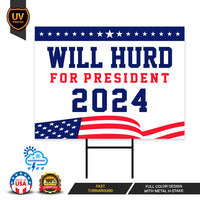 Will Hurd 2024 Yard Sign