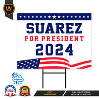 Francis Suarez 2024 Yard Sign