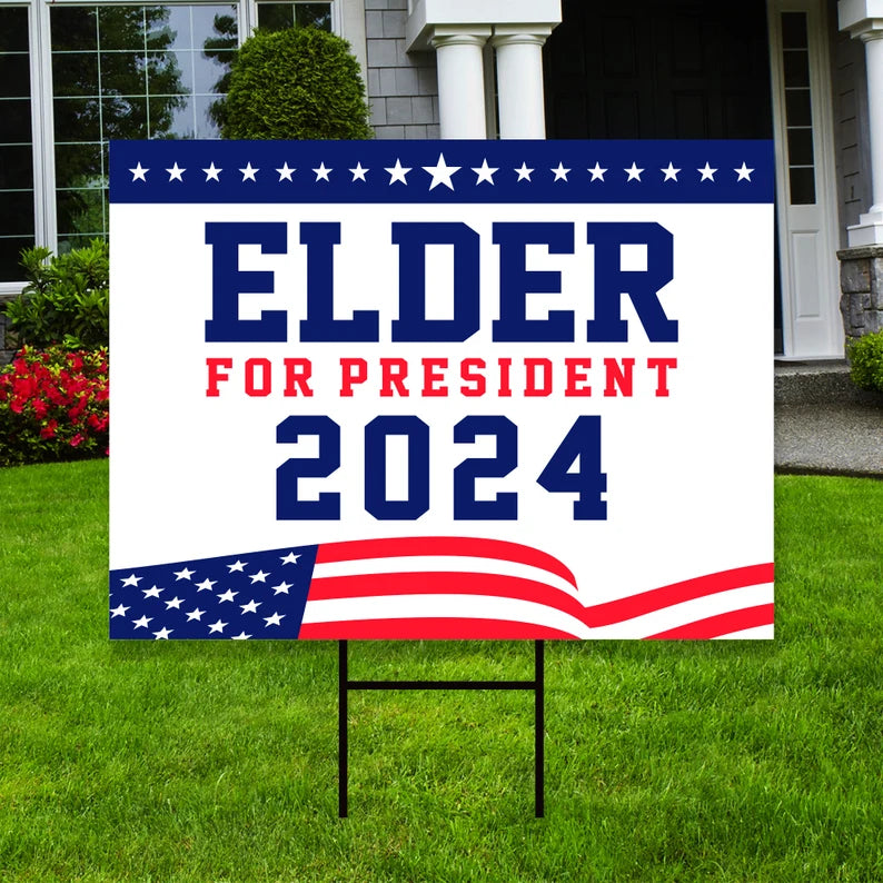 Larry Elder 2024 Yard Sign
