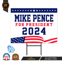 Mike Pence 2024 Yard Sign