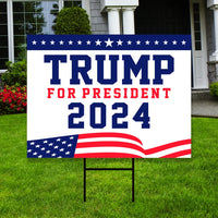 Donald Trump 2024 Yard Sign