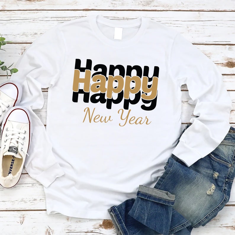 Happy New Year 2026 Long Sleeve T-Shirt, New Years Eve Party Unisex Long Sleeve Shirt, Hello 2026 Shirt For Kids, 2026 Happy New Years Shirt