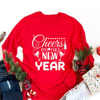 Happy New Year 2026 Long Sleeve T-Shirt, New Year Eve Party Unisex Long Sleeve Shirt, Hello 2026 Shirt, 2026 Cheers To The New Year Shirt