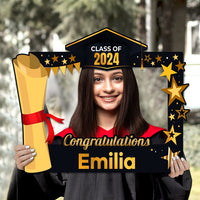 Personalized Graduation 2024 Selfie Frame