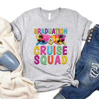 Custom Graduation Cruise 2026 Shirt, Personalized Class Of 2026 Shirt, Matching Family Grad Vacation T-Shirts, Unisex Graduate Holiday Shirt