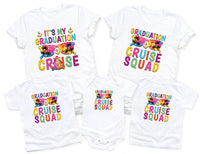 Custom Graduation Cruise 2026 Shirt, Personalized Class Of 2026 Shirt, Matching Family Grad Vacation T-Shirts, Unisex Graduate Holiday Shirt