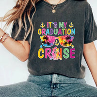 Custom Graduation Cruise 2026 Shirt, Personalized Class Of 2026 Shirt, Matching Family Grad Vacation T-Shirts, Unisex Graduate Holiday Shirt