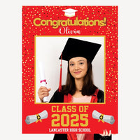 4 Pack Personalized Graduation 2025 Selfie Frame