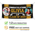 Graduation 2025 Personalized Photo Banner Sign