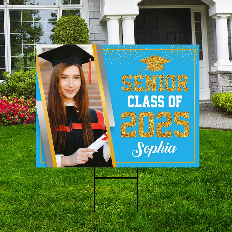 Personalized Graduation 2025 Yard Sign