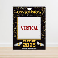 4 Pack Personalized Graduation 2025 Selfie Frame