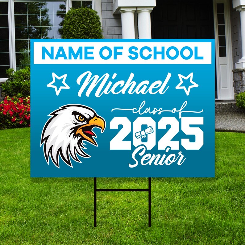 Personalized Graduation 2025 Yard Sign