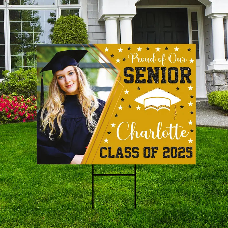 Personalized Graduation 2025 Yard Sign