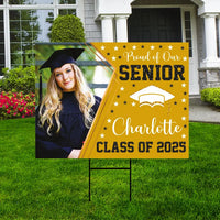 Personalized Graduation 2025 Yard Sign