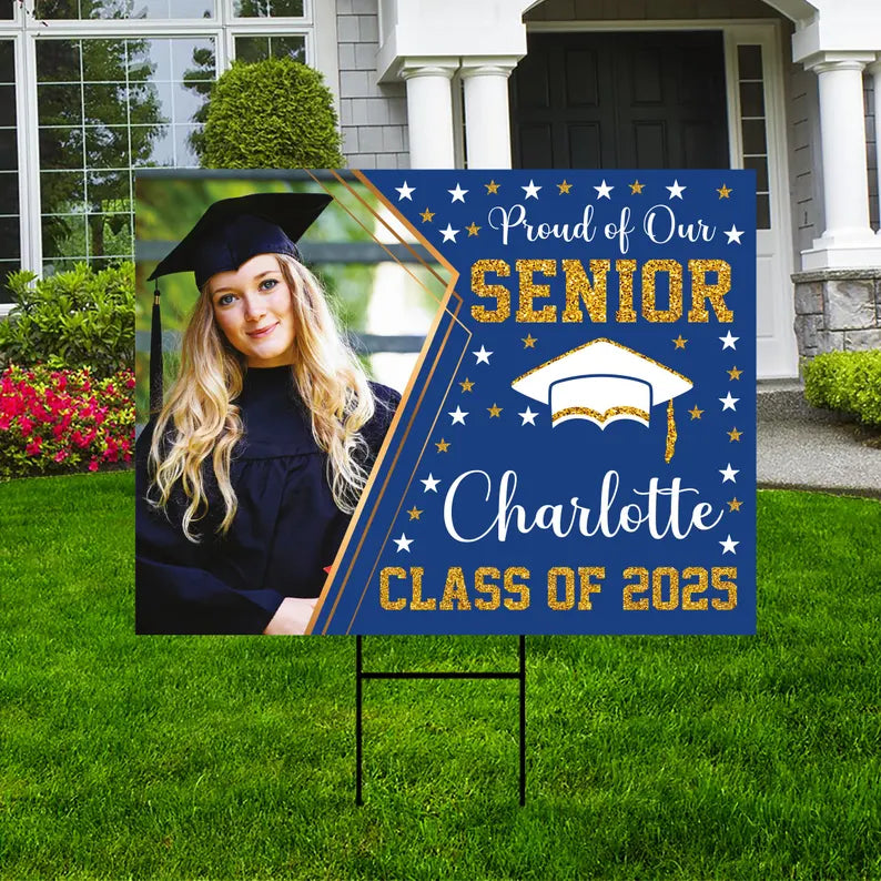 Personalized Graduation 2025 Yard Sign