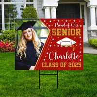 Personalized Graduation 2025 Yard Sign