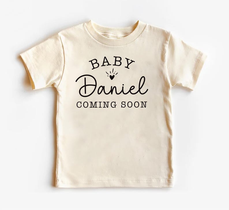 Personalized Announcement Baby Bodysuit