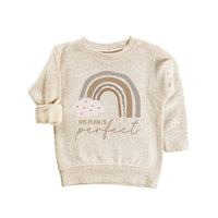 His Plan Is Perfect Baby Bodysuit, Rainbow Christian Baby Outfit
