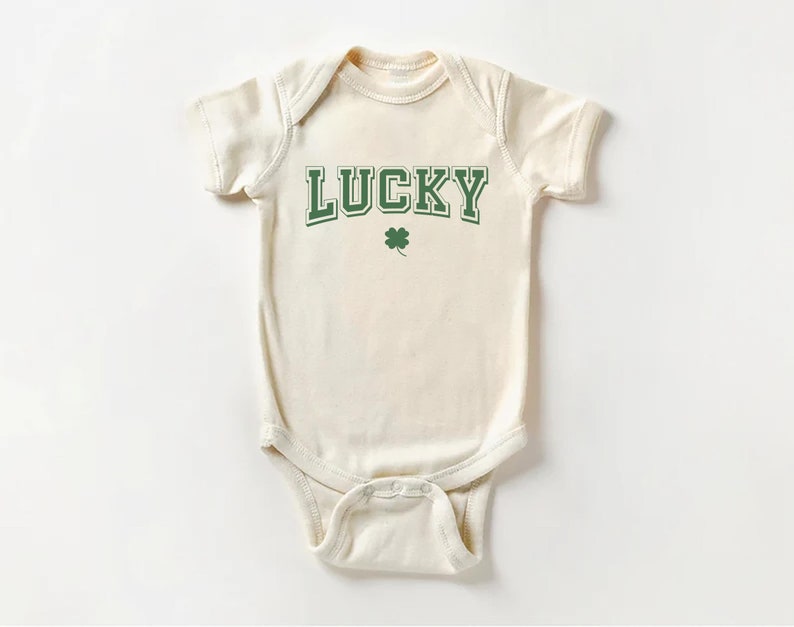 Lucky Baby Baby Bodysuit, St. Patrick's Day Baby Outfit