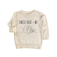 Custom Uncle + Me Baby Bodysuit, Adorable Gift for Nephew | Niece