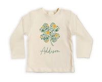Personalized St Patrick's Day Baby Shirt, Adorable Irish Outfit