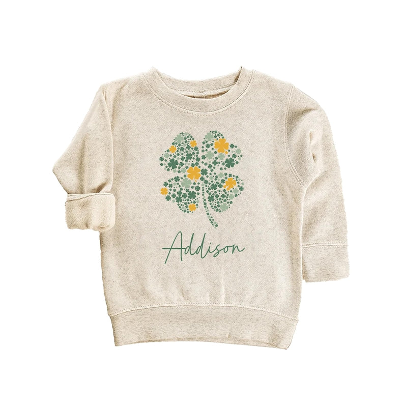 Personalized St Patrick's Day Baby Shirt, Adorable Irish Outfit