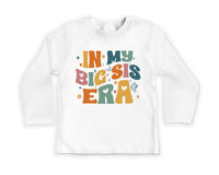 Big Sister Baby Shirt, Big Sister Crew Neck, Adorable Gift for Girls