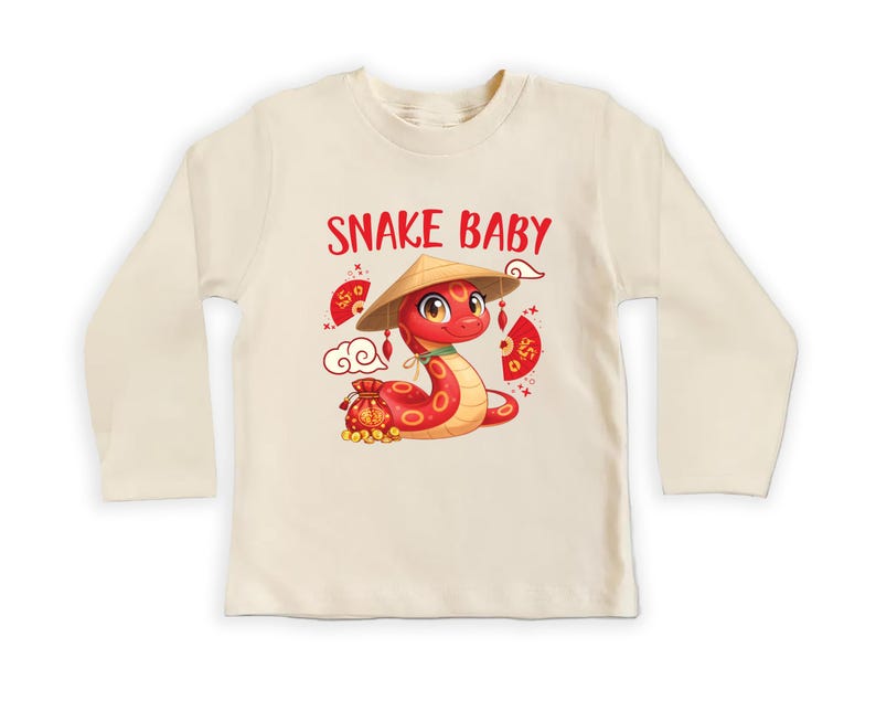 Happy New Year of The Snake Baby Sweatshirt