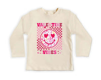 Valentine Vibes Baby Bodysuit, Heart Valentine's Day Outfit