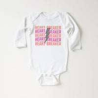 Heart Breaker Baby Sweatshirt, Valentine's Day Kids Outfit