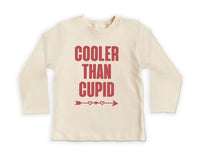 Cooler Than Cupid Baby Shirt, Cute Valentine Day Kids Outfit