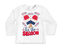 4th of July Baby Baby Shirt, Fireworks Ice Cream Baby Outfit