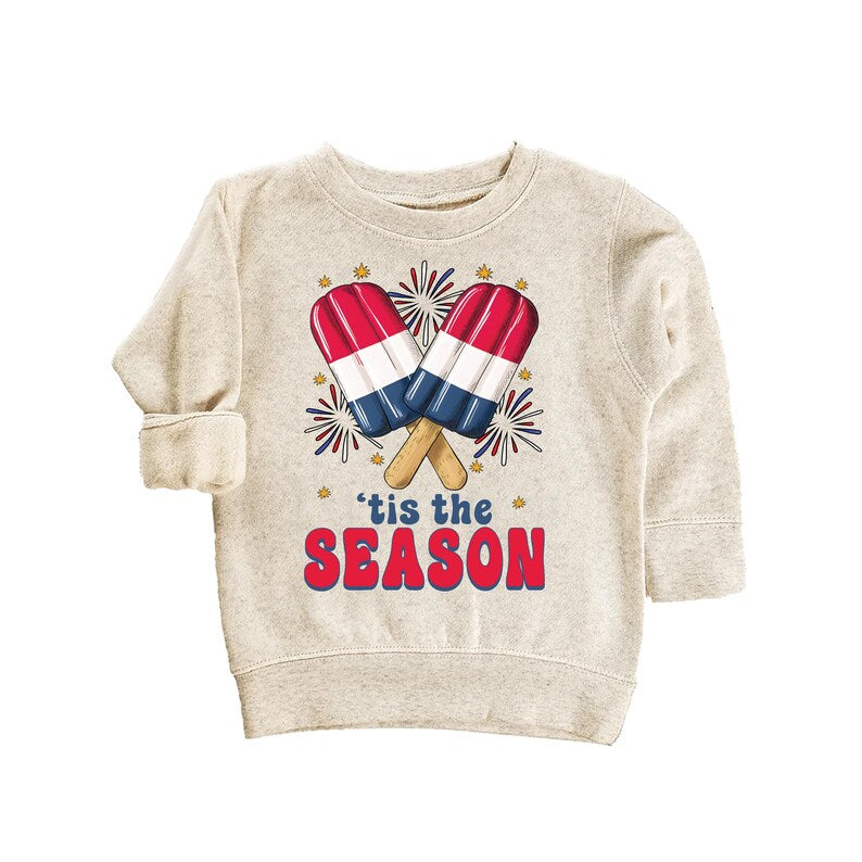 4th of July Baby Baby Shirt, Fireworks Ice Cream Baby Outfit