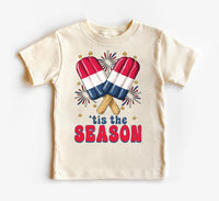 4th of July Baby Baby Shirt, Fireworks Ice Cream Baby Outfit