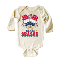4th of July Baby Baby Shirt, Fireworks Ice Cream Baby Outfit