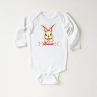 Personalized Easter Bunny Baby Sweatshirt, Adorable Bunny Pullover