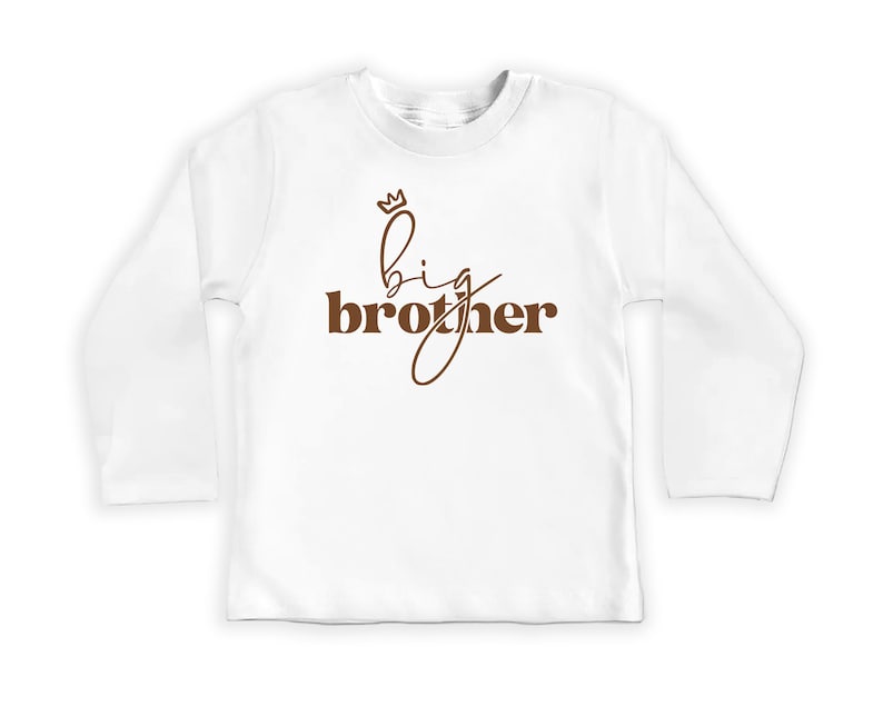 Big Brother Baby Shirt, Pregnancy Announcement Outfit for Boys