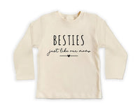 Cute Besties Baby Shirt, Adorable Newborn Baby Gift