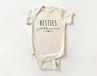 Cute Besties Baby Shirt, Adorable Newborn Baby Gift