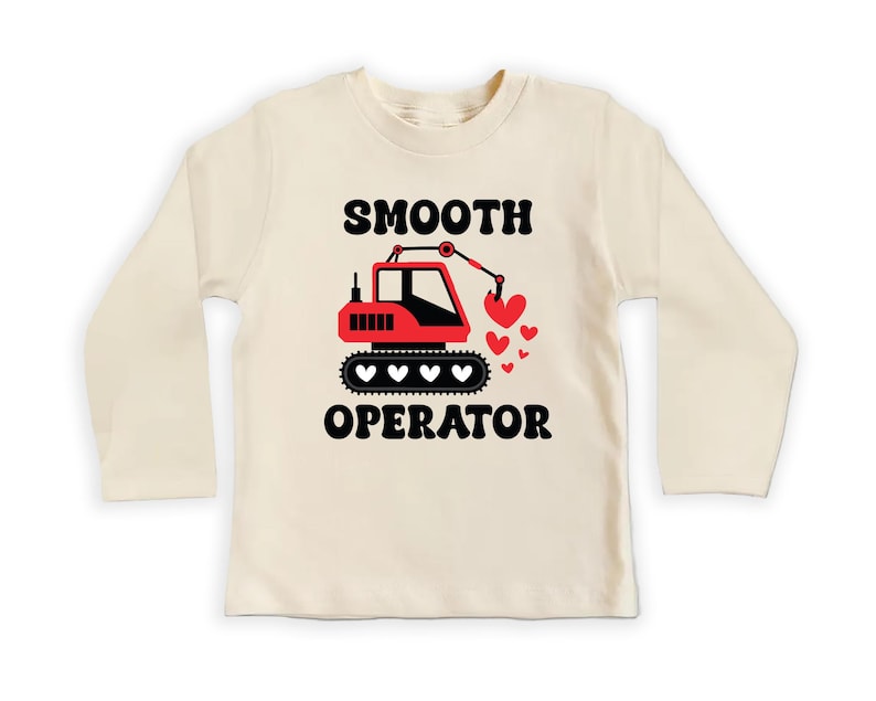 Construction Valentine Baby Bodysuit, First Valentines Day Outfit