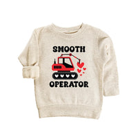 Construction Valentine Baby Bodysuit, First Valentines Day Outfit