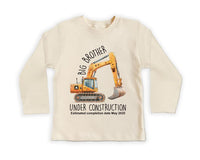 Personalized Big Brother Baby Shirt, Pregnancy Announcement Outfit