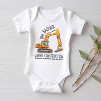 Personalized Big Brother Baby Shirt, Pregnancy Announcement Outfit