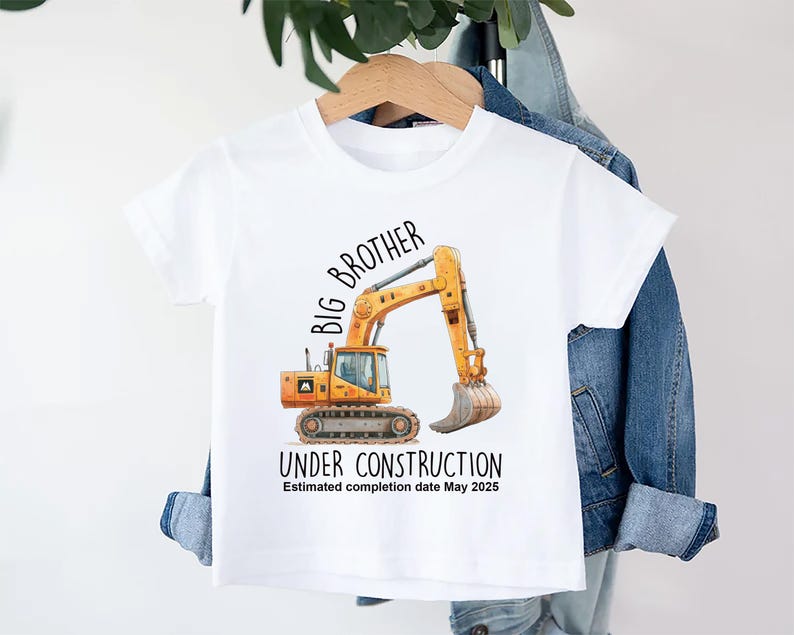 Personalized Big Brother Baby Shirt, Pregnancy Announcement Outfit