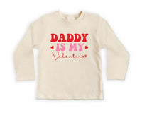 Valentine’s Day Baby Bodysuit, Love Heart Valentine Gift for Kids